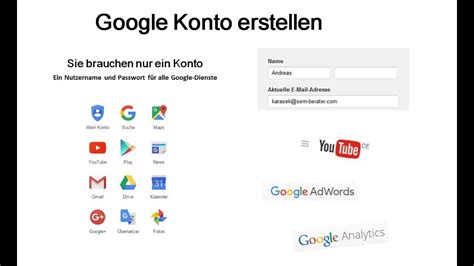 Google Konto.